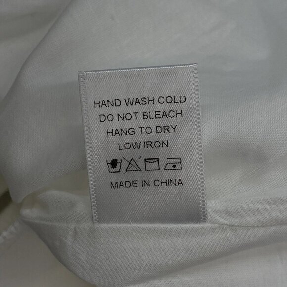 Tuckernuck Charlie Mini Dress • Size XS • White • Sleeveless Button-Down - Picture 10 of 10